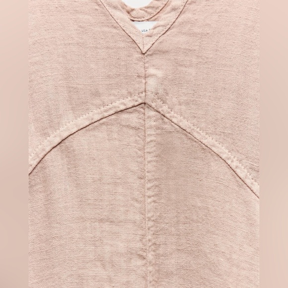 COPY - Long 100% linen dress ZW collections - Picture 7 of 7